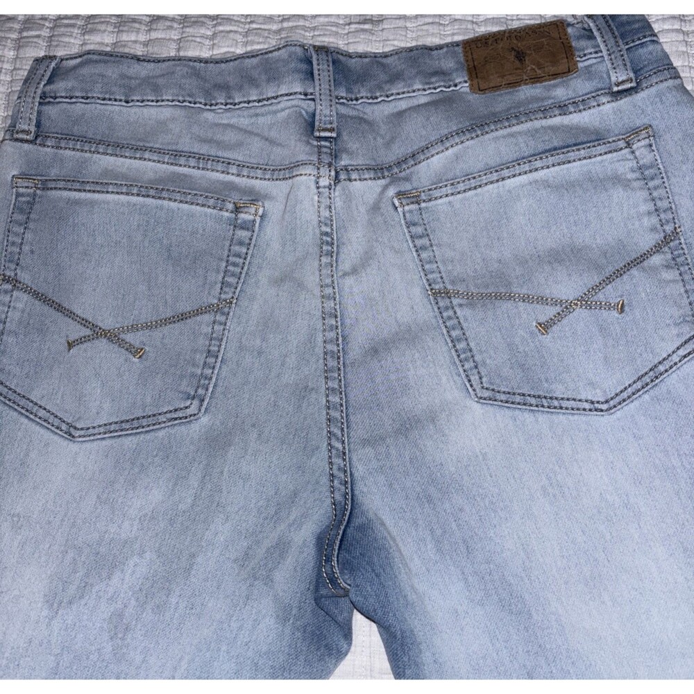 USPA U.S. Polo Assn. Straight Jeans Men's 34x32 (36x31) Light Blue Denim Jeans - Picture 6 of 7